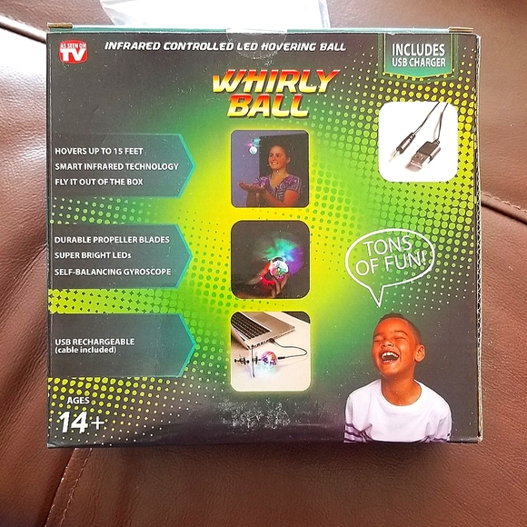 WHIRLY BALL / INFARED CONTROLLED - Picture 2 of 3